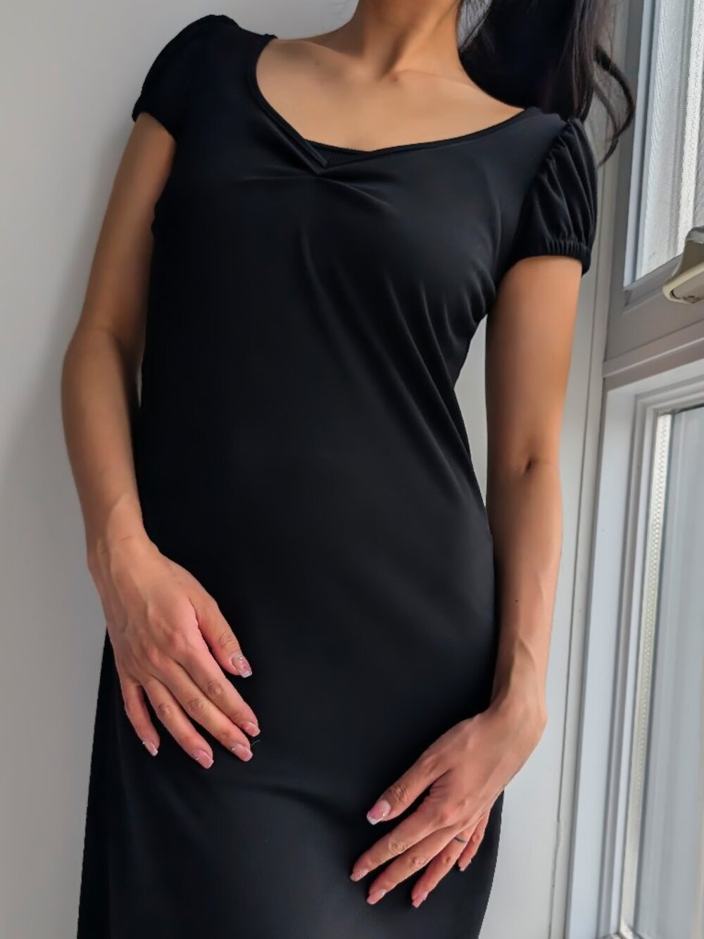 Black Midi Dress